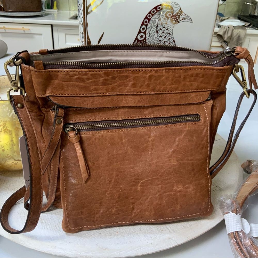 Maxon italian Leather crossbody